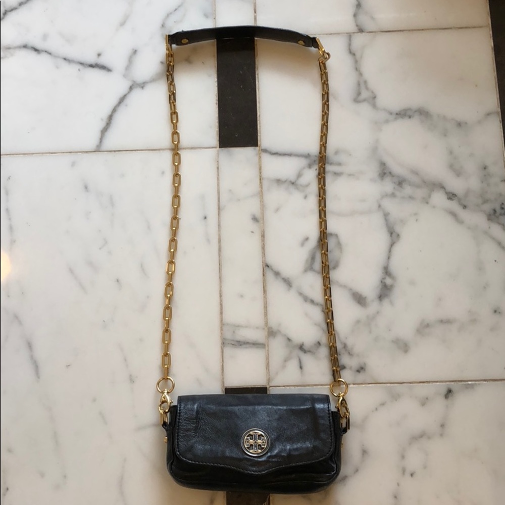 Tory Burch Amanda mini leather crossbody bag